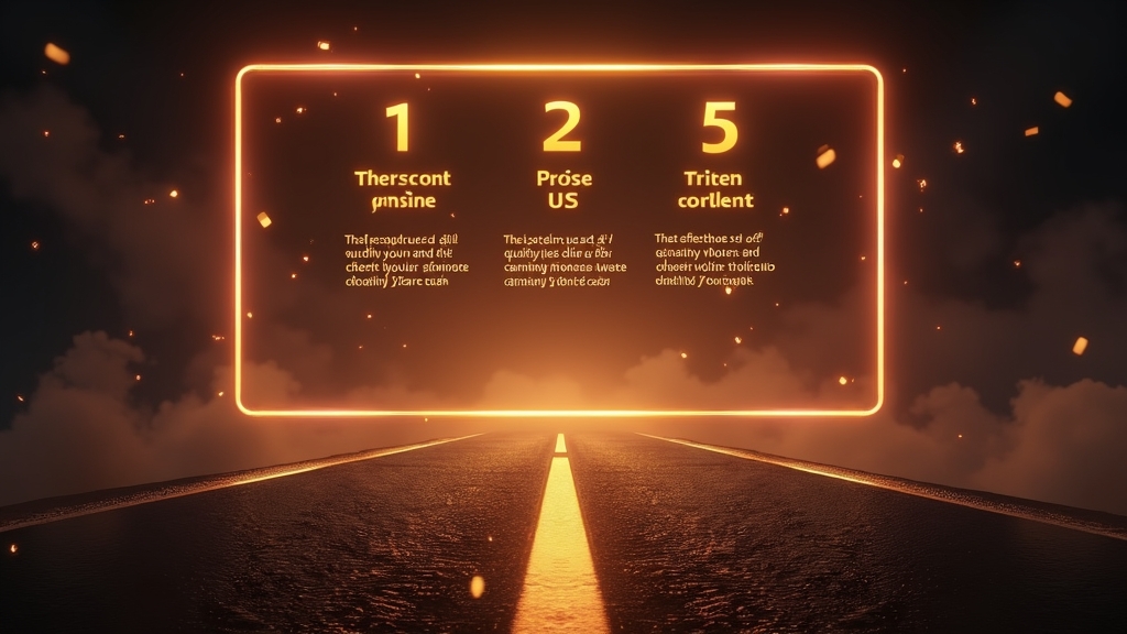Step-by-step demo gameplay screen with numbered cues in a dark casino atmosphere